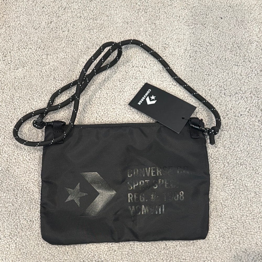Converse Black Crossbody Bag